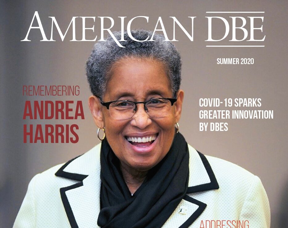 Cover of Summer 2020 issue of American DBE Magazine